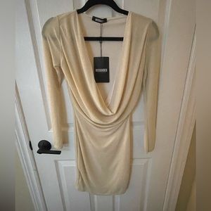 Missguided scoop neck mini dress